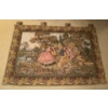 Image 1 : Minuetto Italian Tapestry - Jacquard Woven Wall Hanging Ft. A Pastoral Scene
