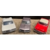 Image 1 : 1957 Chevrolet Belair 1:24 Scale/ 1966 Pontiac GTO 1:24 Scale/ 1960 Chevrolet Imapala 1:24 Scale