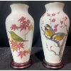 Image 6 : Franklin Porcelain "Companions of Autumn"  and "Heralds of Spring" Vases