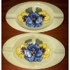 Image 2 : Mitterteich Bavaria Porcelain Mocha Cup w/ Saucer Moorcroft Pottery Ashtrays Ardco Courting Figurine