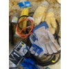 Image 2 : Garage Goodies - Booster Cables Flash Lights Winter Work Gloves & More
