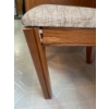 Image 3 : Dinner Table w/ 4 Upholstered Chairs & 2 Leaf Extenders 39x47x29