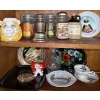 Household Decor - China, Decorative Glass Jars, Mrs Piggy Figure, Decorative Plates, More 