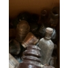 Image 4 : box full of un research medicine bottles, and a variety of insulators 