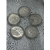 Image 1 : 5x 1996/2001/2 2002 200 Koruns 65g 90% Ag