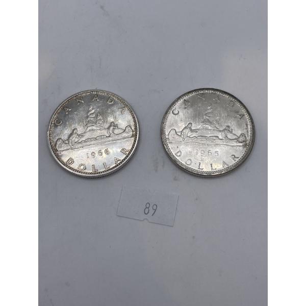 47g 80% Canadian Silver Dollars