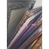 Image 7 : Huge Asst of Picture Frames-Mostly Vintage, Glass & Mats.  Largest Gold Frame 22 w 32 h