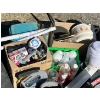 Image 1 : Baffin boots size 5, New Craftsman Buffer polisher, Oil Lamp Fuel, Light bulbs for every room. 