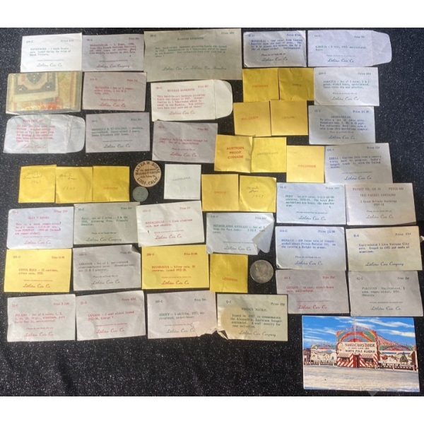 Collection of Coins from Around the World