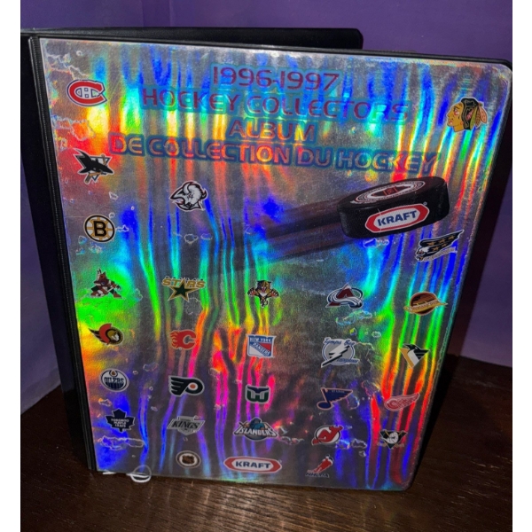 1996-1997 Kraft NHL Hockey  Collector's Album-Complete Set
