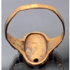 Image 4 : 10k Gold Ring w/ Engraving (Bent & Missing a Stone), Weighs 1.5g 