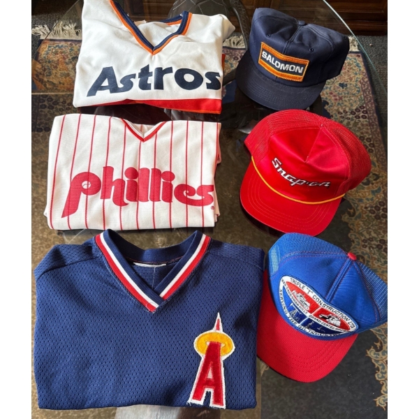 Sports Attire & Trucker Hat Collection Men's M-L - Phillies Astros & More