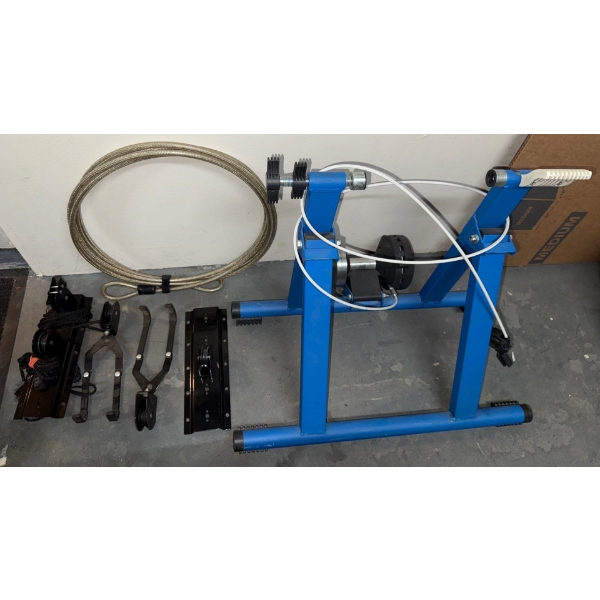 Tacx Cycle Track  Fluid Indoor Bike Trainer Stand- Home Trainer & Bike Pulley System