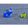 Image 2 : Swarovski Crystal Frog and Whale