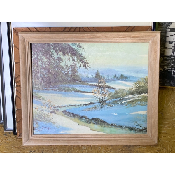 10 piece Set Framed art