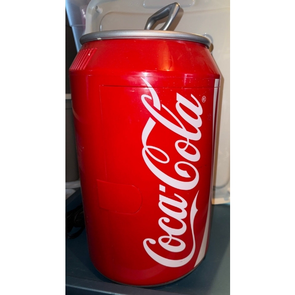 Koolatron Coca-Cola Mini Can Cooler- Portable Coke Mini Fridge (holds 8 Cans)