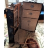 Image 5 : Antique Steamer Trunk Excelsior w/ Garment Locker Insert