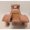 Image 4 : Framed Vintage Canadian Pacific Advertisement w/ Hand Carved Heirloom Automobile & Buggy