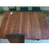 Image 2 : Dining Table 60 W, 40 D, 30 T and 3 Chairs 20 W, 18 D, 42 T, also: Arm Chair 21 W, 18 D, 37 T