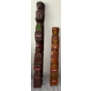 Image 1 : Coastal Indigenous Hand Carved Totem Towers 39T(2)