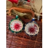Image 2 : Vintage Holiday Decorations Including 1980s Ornaments, Linens, and Basket