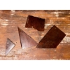 Image 3 : Victorian Dresser Desk - 36W, 19D, 43D; Some Small Pieces Tore Off but Are Included