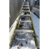Image 4 : 8 Foot Aluminum Featherlite A Frame Ladder 