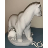 Image 3 : Lladro Porcelain Polar Bear Family 2000 6T