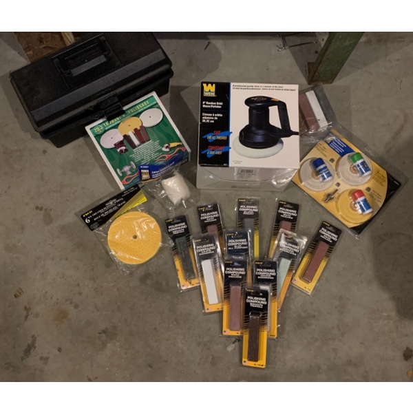 Buffing Essentials - Buffer Assorted Polishing Compound & More
