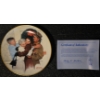 Image 2 : Limited Edition Norman Rockwell Christmas Plates Set with Certificates
