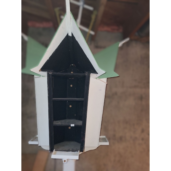 Outdoor Garden Wooden Birdhouse 38 X 38 (Widest Points), 60 T 