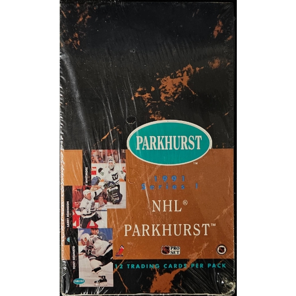 1991 Parkhurst NHL Series 1 Trading Cards (Sealed, 32 Packs)