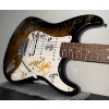 Image 5 : Fender Stratocaster Sunburst Finish Collector Item W/ Multiple Band Members Autographs from Rock Mus