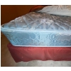 Image 3 : King Size Brass Bed w/ Frame, Mattress & Box Spring