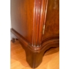 Image 8 : Stunning Vintage Federal Style Mahogany Bowfront China Cabinet 60x17x82