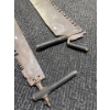 Image 2 : Antique 2 Man Saw (74L) W/Antique One Man Saw 