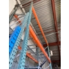 Image 2 : 20 ft Industrial Pallet Racking System with Steel Frames and Shelving