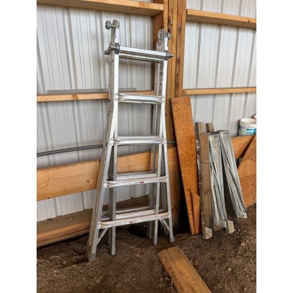 16 foot collapsible ladder
