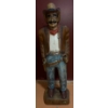 Image 1 : Cowboy Wooden Statue from Mandalay Box Company 41 T, 12 L, 10 W