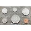 Image 1 : 1965 Canadian Uncirculated Coin Set 80% Silver 1.11 Ounces