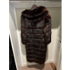 Image 3 : Leppert Roos Made In Paris Luxury Dark Sable Fur Over Coat Size M-L