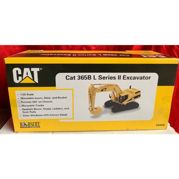 ノースコット　1／50スケール　CAT 365B L シリーズⅡ 油圧ショベル Amazon.com: Diecast Masters 1/50 Caterpillar 365B L Series