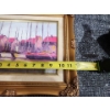 Image 12 : Ships At A dock Oil Painting, Solid Wood Duck Figurine, Traditional Kitchen Party In Copper Plaque.