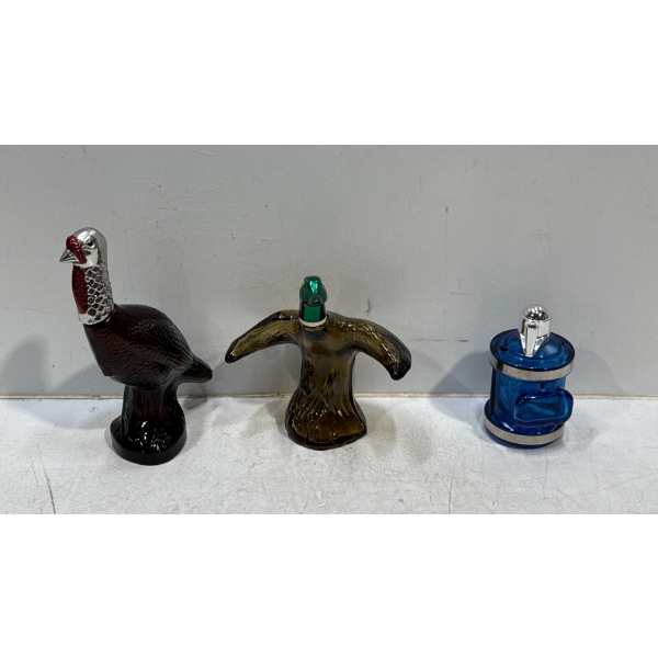 Avon Turkey and Duck Shaped Bottles