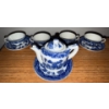Image 1 : Vintage Blue Willow Pattern Child's Tea Set 