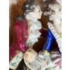 Image 2 : Volkstedt Porcelain Couple Figurine - Rococo Style  7T