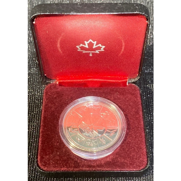 1978 Canadian $1 Coin 50% Silver 23.3 Grams