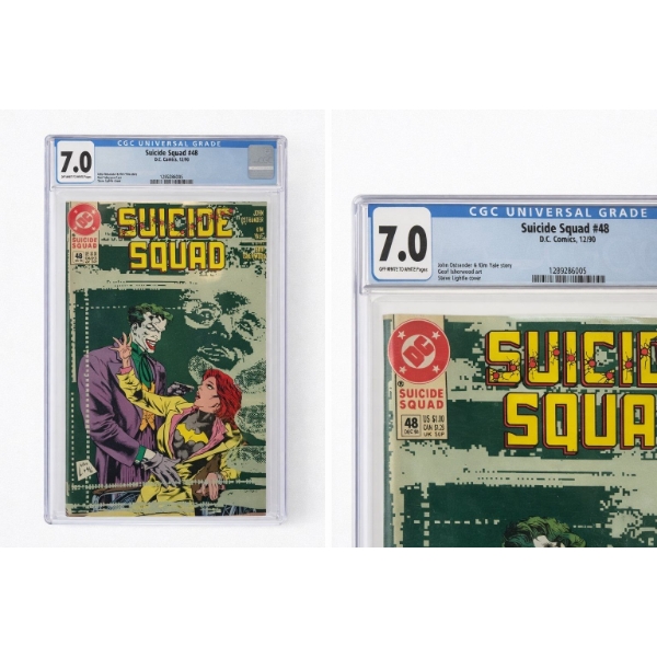  Suicide squad #48 DC comics 1990 grade 7