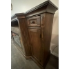 Image 2 : Walnut Electric Fireplace TV Stand 72x18x40