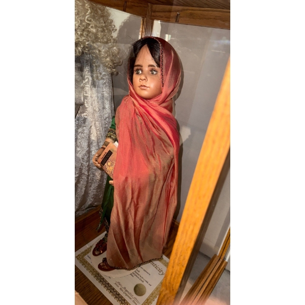 Iconic Collector's Doll - Depiction Of National Geographic's Young Afgan Refugee 18T